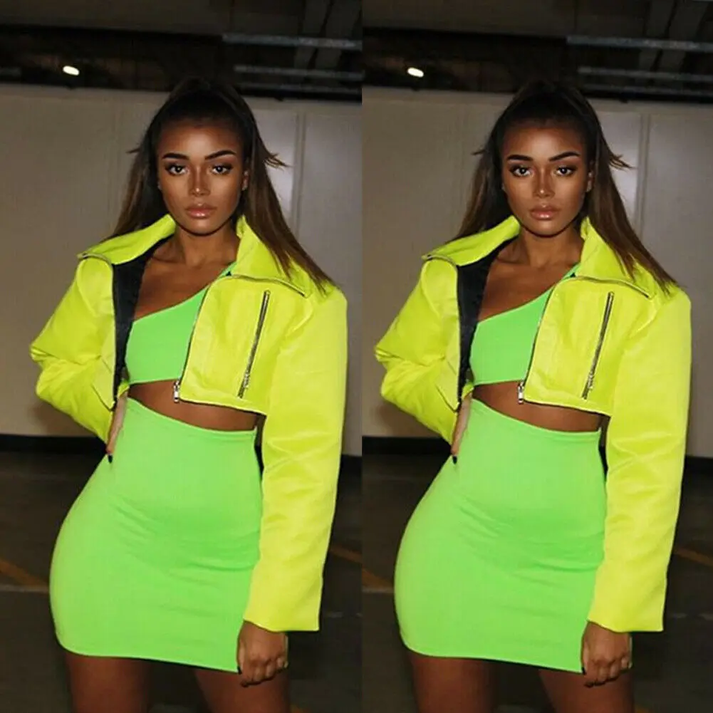 Новый сексуальный женский комплект из 2 предметов облегающий укороченный топ +