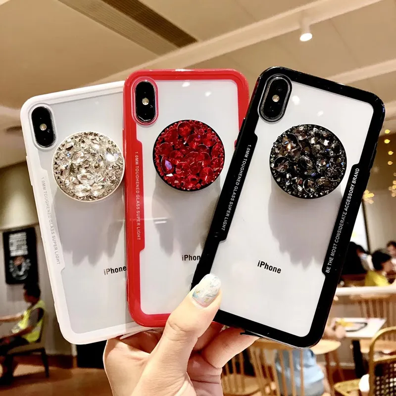 Модные стразы кронштейн чехол для OPPO A9 F11 R17 Pro R15 мечта R15X K1 F7 R11 R11S плюс R9S R7 R7S