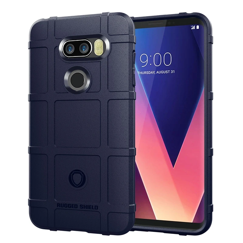 Чехол для LG V30 с защитой всего корпуса на 360 градусов мягкий плотный Твердый