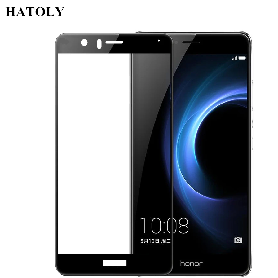 Закаленное стекло HATOLY Huawei P9 Lite Стекло 9H полное покрытие пленка для экрана