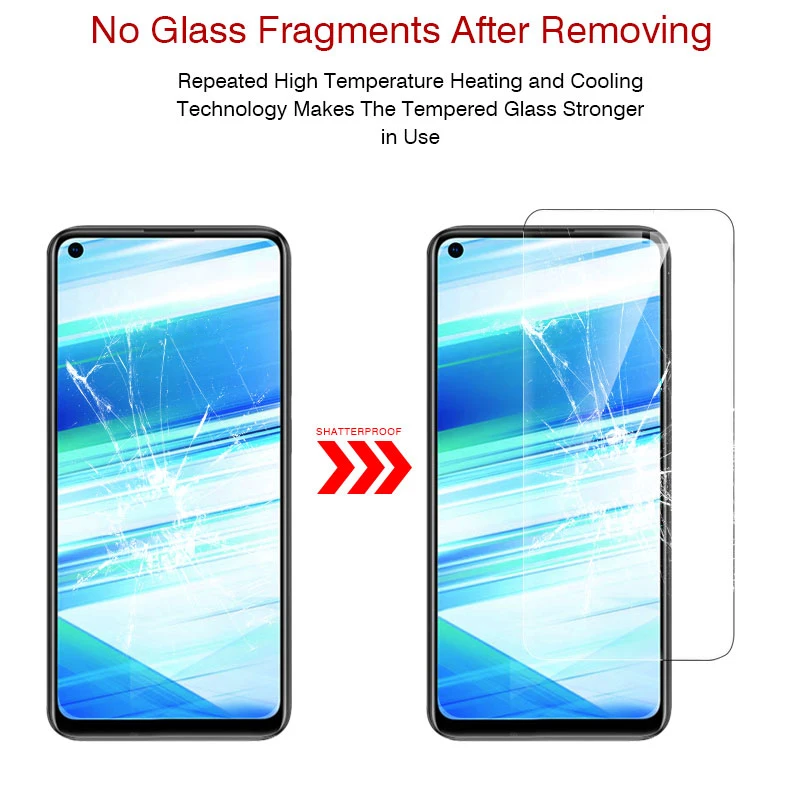 Стекло Wolfsay для телефона Vivo Z5x 2 шт. защита экрана закаленное стекло с защитой от