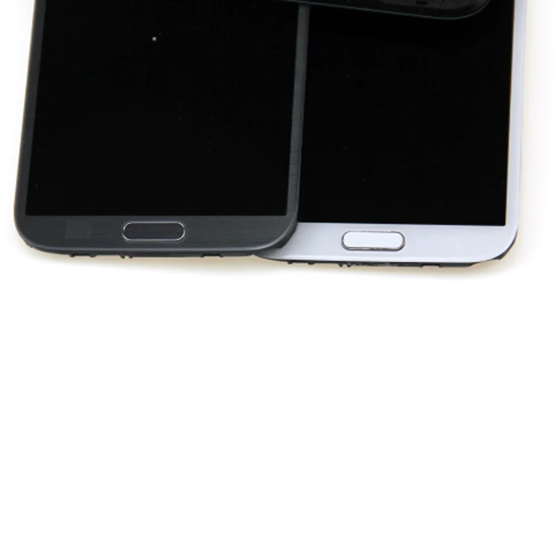 100% тестирование работы ЖК дисплей для samsung Galaxy Note 2 N7100 с рамкой Дисплей Сенсорный