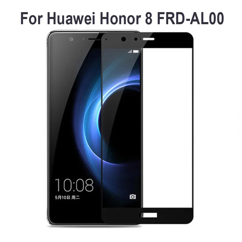 Высококачественное взрывозащищенное Закаленное стекло для Huawei Honor8 полное