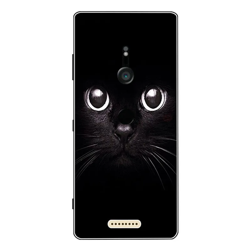 Чехол для телефона Sony Xperia XZ3 силиконовый мягкий ТПУ мультяшный чехол H8416 PF42 H9436 6 0