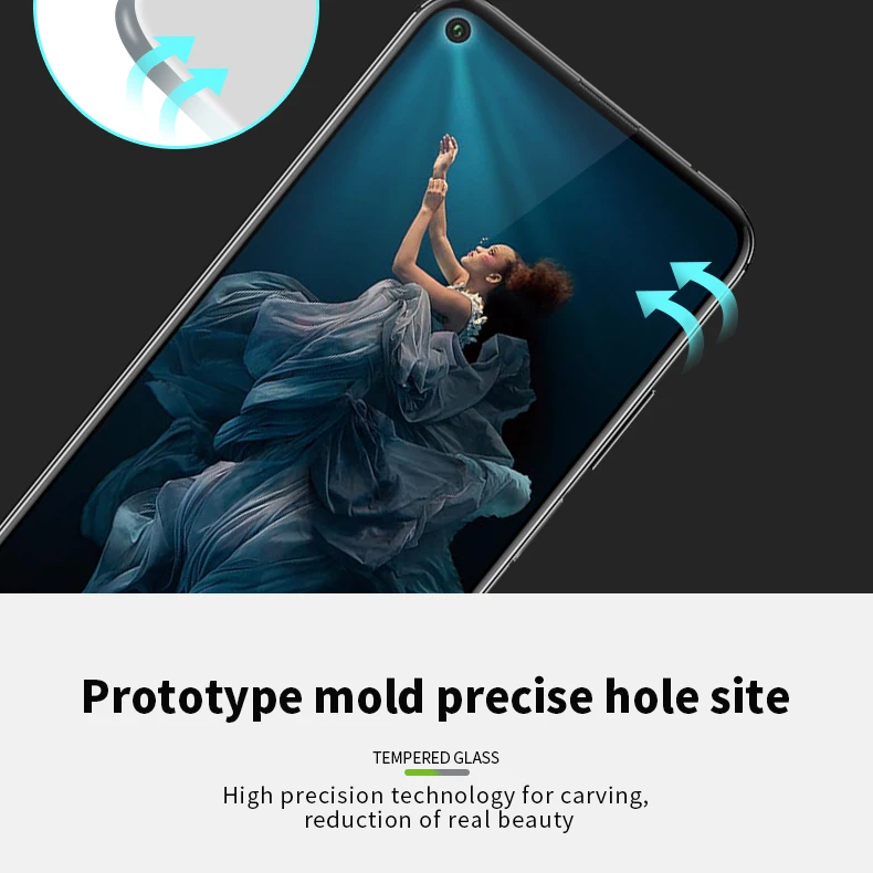 Закаленное стекло MOFi для HUAWEI Honor 20, защитная пленка на весь экран, закаленное стекло