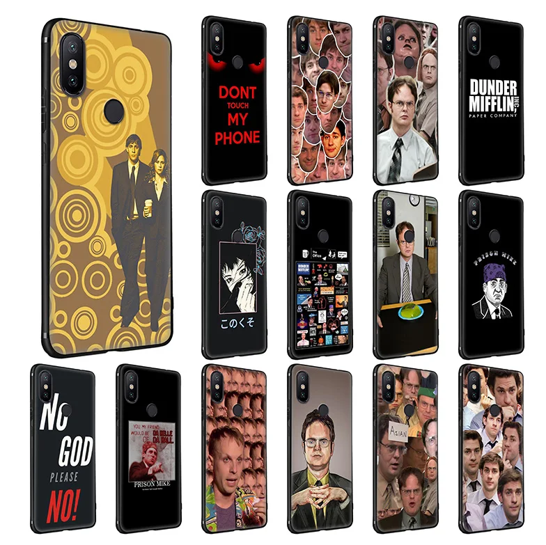 WEBBEDEPP The Office Tv Shows Soft Silicone Case for Xiaomi Redmi Note 7 6 6A 5 4 4X 4A S2 Plus Pro Lite Go |