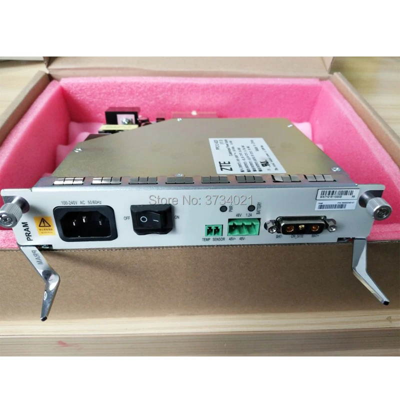 Оригинальный Новый ZTE PRAM AC Power 220 В силовая плата Moudle для ZXA10 C320 OLT Оптический
