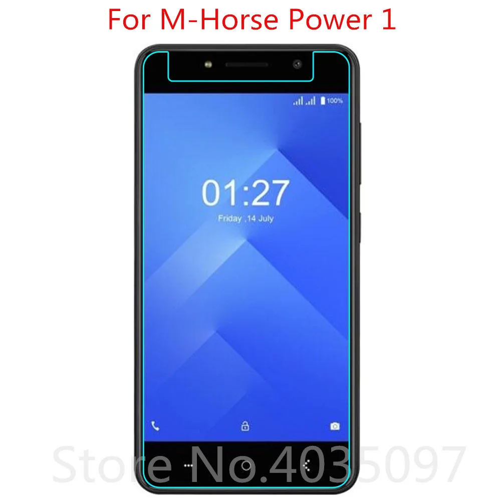 2.5D 9H для M Horse Power 1 Закаленное стекло Защитная стеклянная пленка Взрывозащищенная