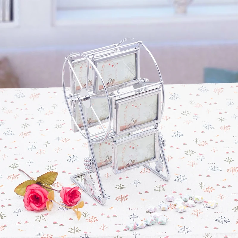 3 дюймовая стальная рамка для фото с обозрения креативная ветряной мельницей