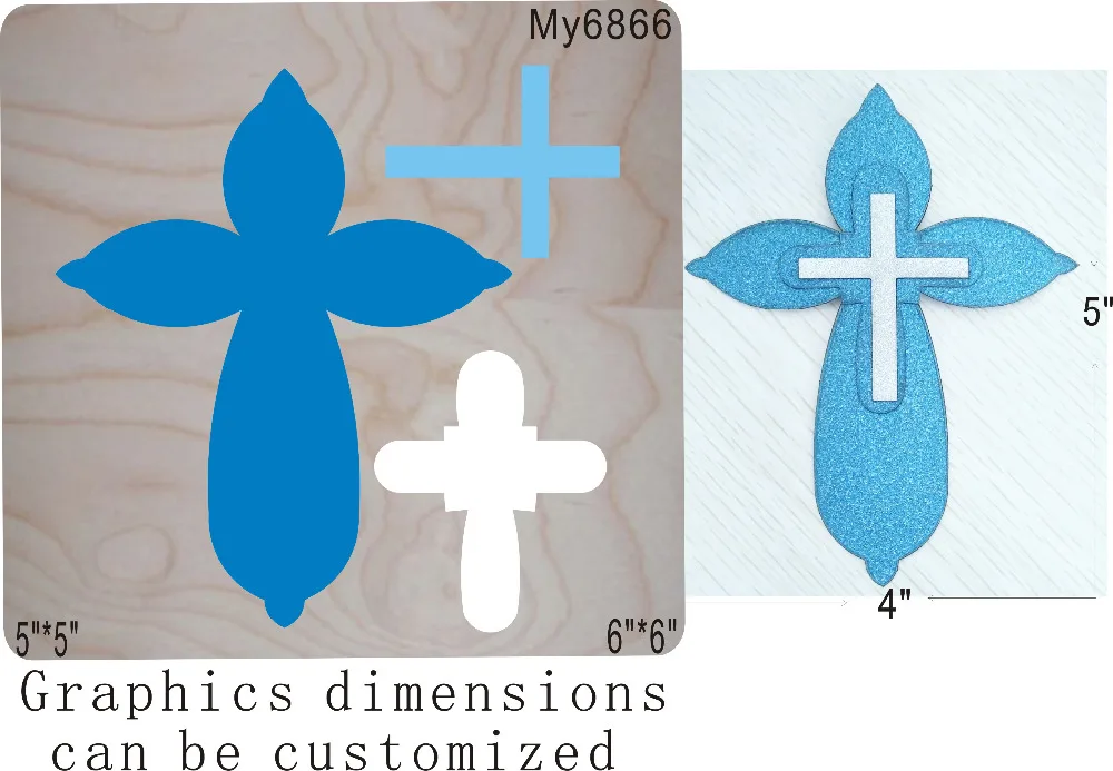 Собрать Крест/1 высечки и деревянные штампы (мой) | Дом сад