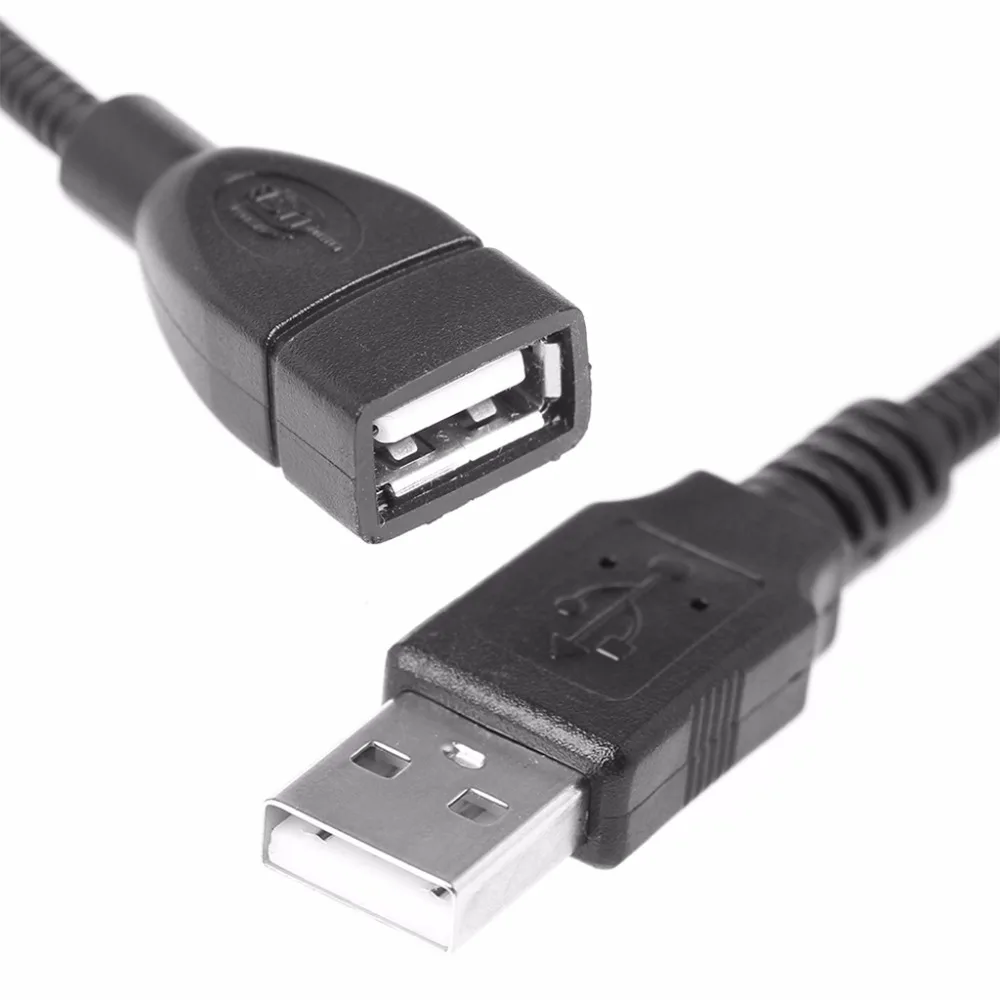 Гибкий сетчатый металлический USB 2 0 кабель для передачи данных питания подставка