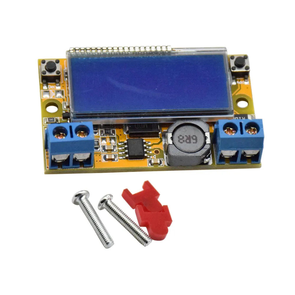 CNIKESIN Diy kit adjustable Регулируемый понижающий Модуль питания ремень Вольтметр