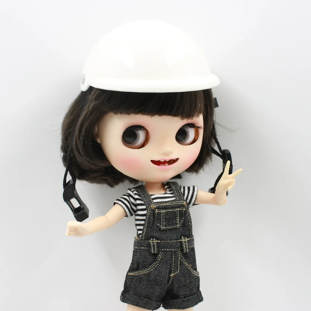 Blyth кукла ледяной шлем очки для jecci five Прохладный подарок игрушечный шлем