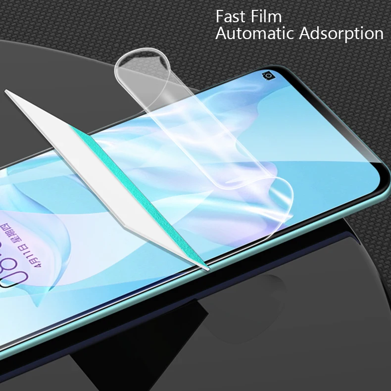 Полное покрытие для huawei Y7 Prime Y9 Y6 Pro P30 Lite P30Pro мягкая Гидрогелевая пленка для Honor 8A Pro 8X защита экрана(не стекло