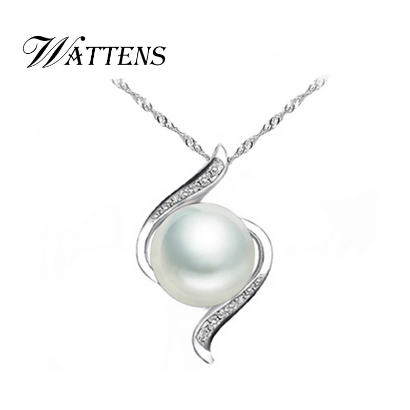 Набор из натурального жемчуга WATTENS 2018 ожерелье пресноводного подвеска