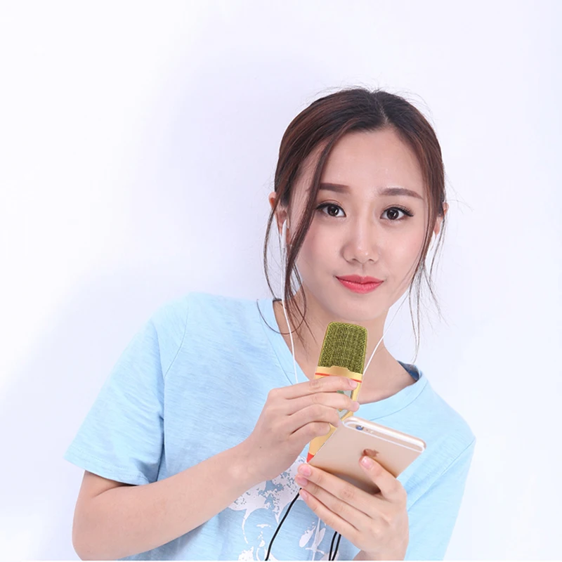 Конденсаторный микрофон для компьютера и телефона Поддержка двойного пения