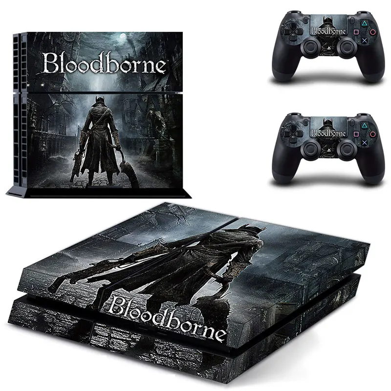 Bloodborne старый охотников издание PS4 переводная картинка наклейка для Sony PlayStation 4