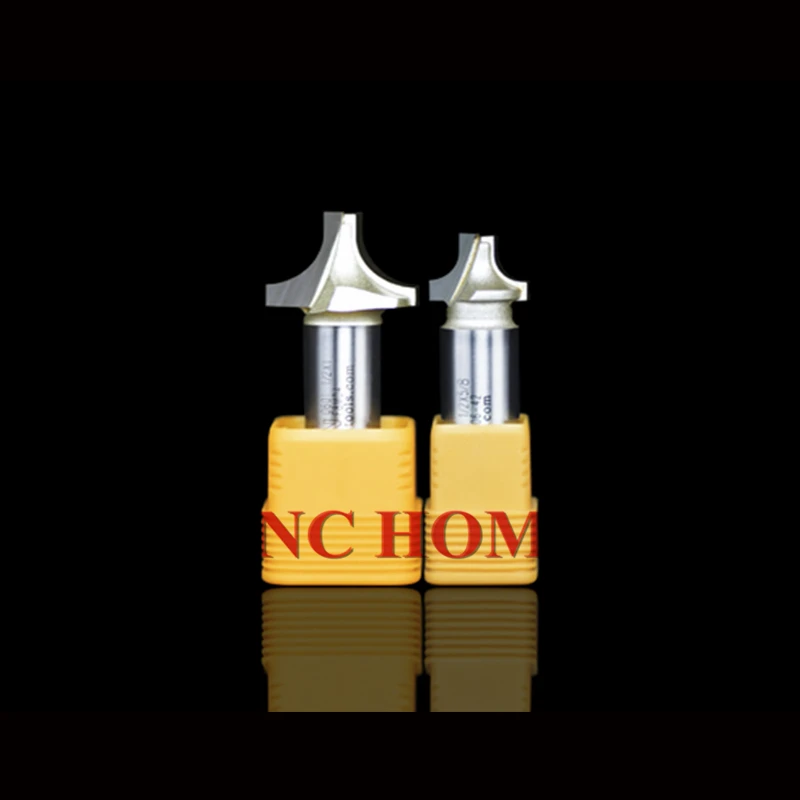 Bottom Cleaning Arc End Mill Carbide CNC Router Bit Milling Cutter for Wood MDF Engraving Machine 1/2" 12.7mm Shank Arden |