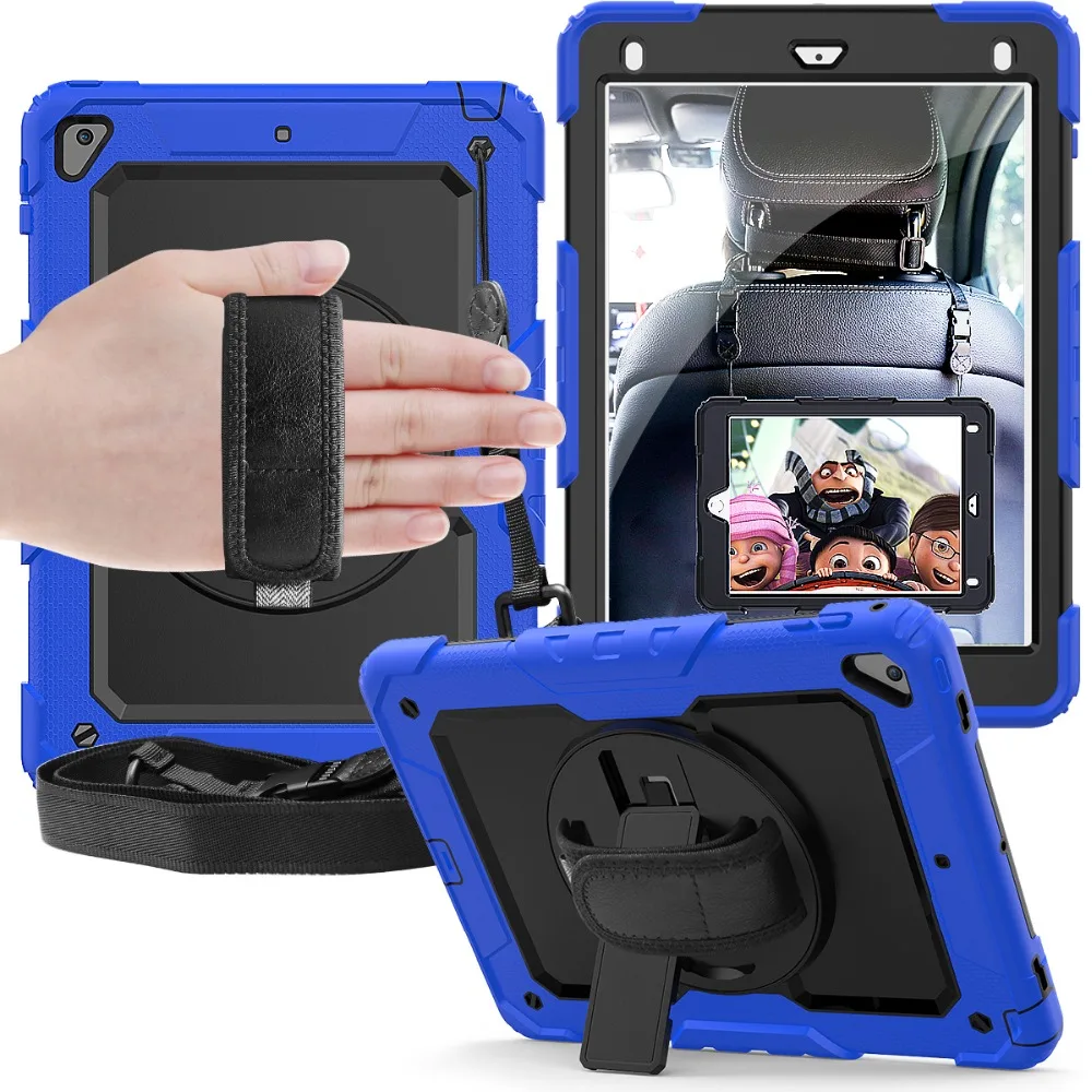 Новый чехол с поворотом на 360 градусов для IPad 9 7 дюймов 2017 2018 A1822 A1893 планшет