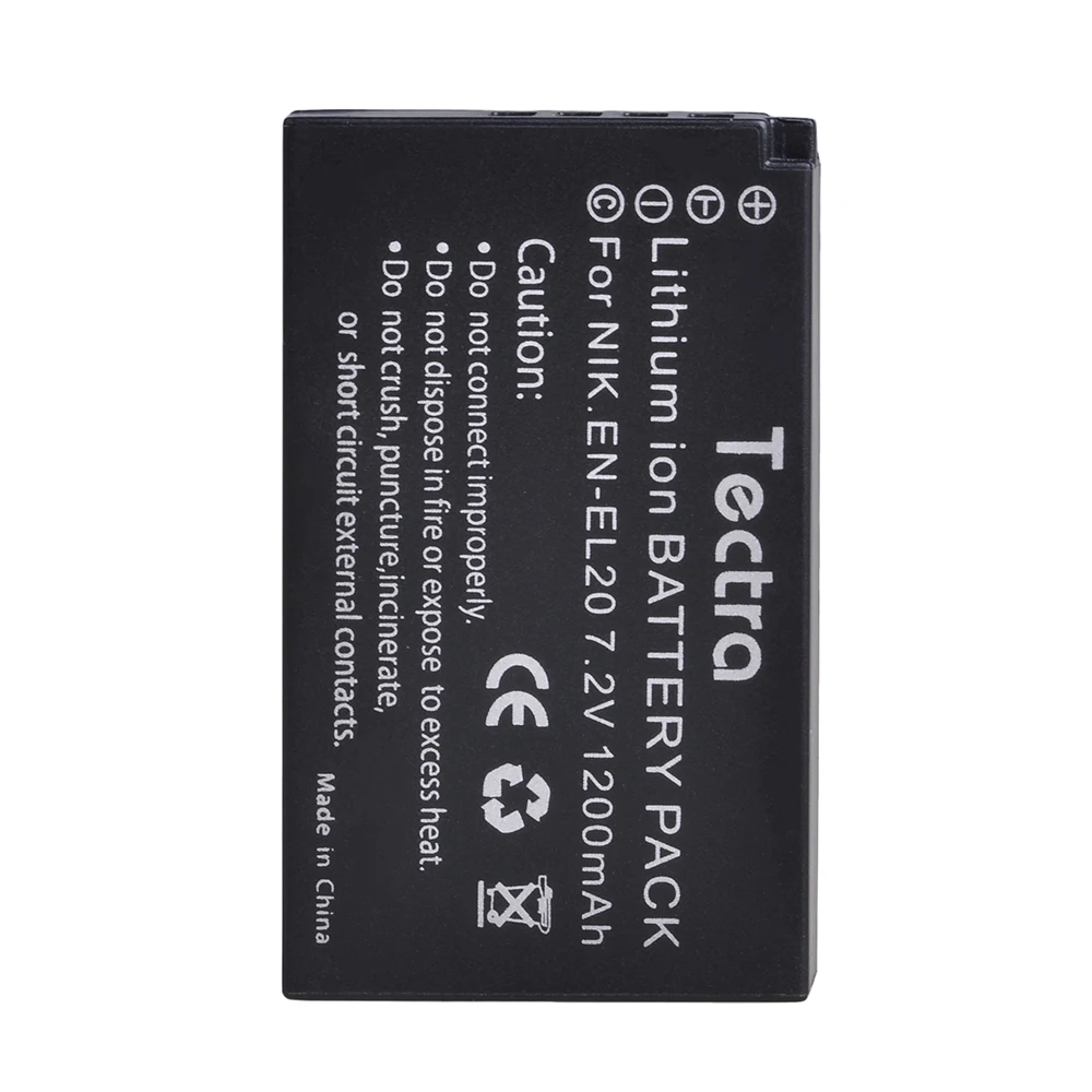 1 шт. 1200 мАч EN-EL20 EN EL20 EL20a батарея для Nikon Coolpix P1000 Nikon1 J1 J2 J3 AW1 | Электроника