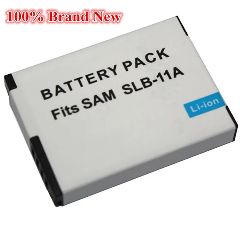 Аккумулятор для камеры Samsung SLB 11A 1350 мАч 100% Новый Сменный аккумулятор SLB11A CL65 CL80 HZ25W