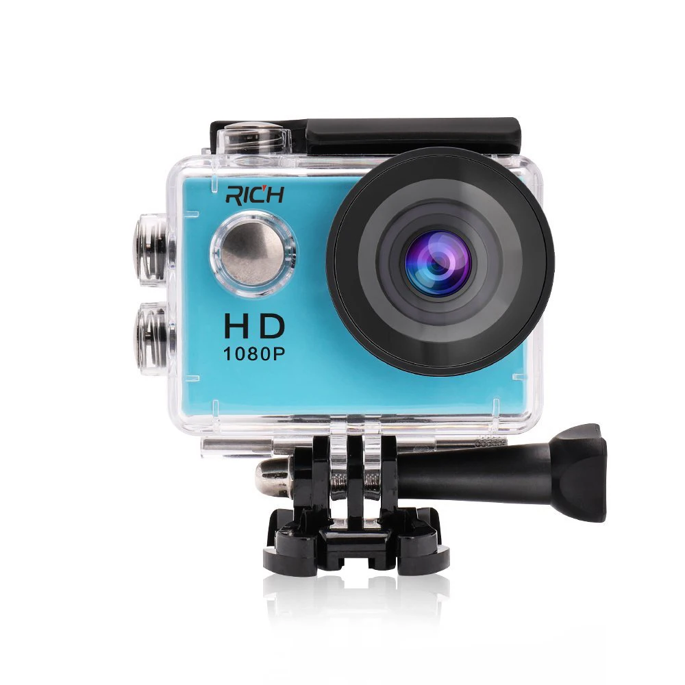 Водонепроницаемая Экшн камера RICH D9 10 шт./лот Full HD 1080P Wi Fi для Hero Action Sports LTPS