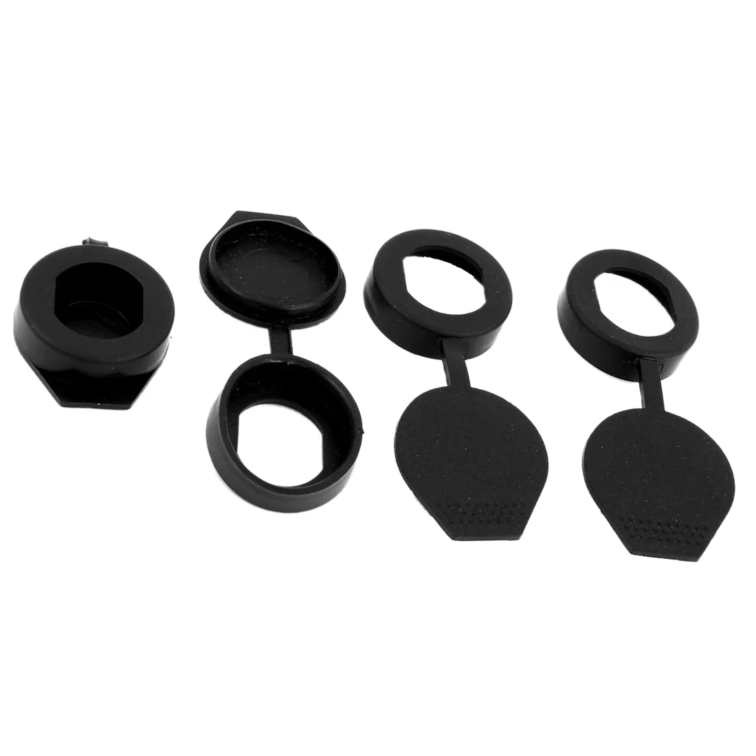 Черные резиновые защитные крышки для ключей 4 шт.|cam lock|caps lockcam lock keys |