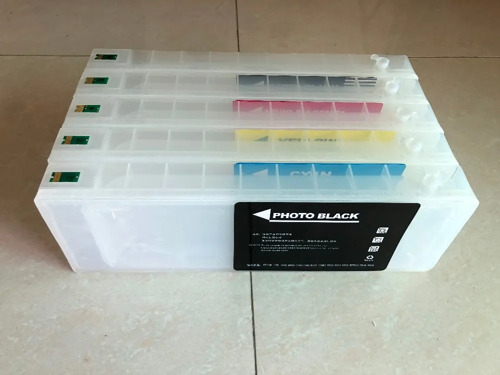 9 шт. картриджи для принтера Epson 7910/9910/7710/7700/9710/11880/7900/9900/9700/WT9700 с чипами|cartridge epson|epson