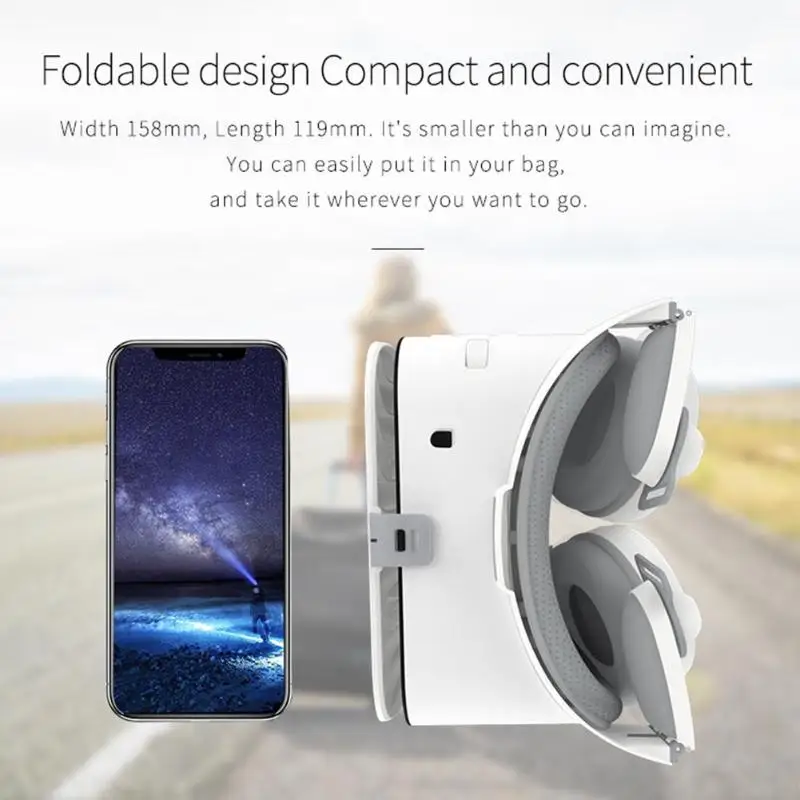BOBO VR Z6 Bluetooth VR гарнитура виртуальной реальности VR очки 3D очки