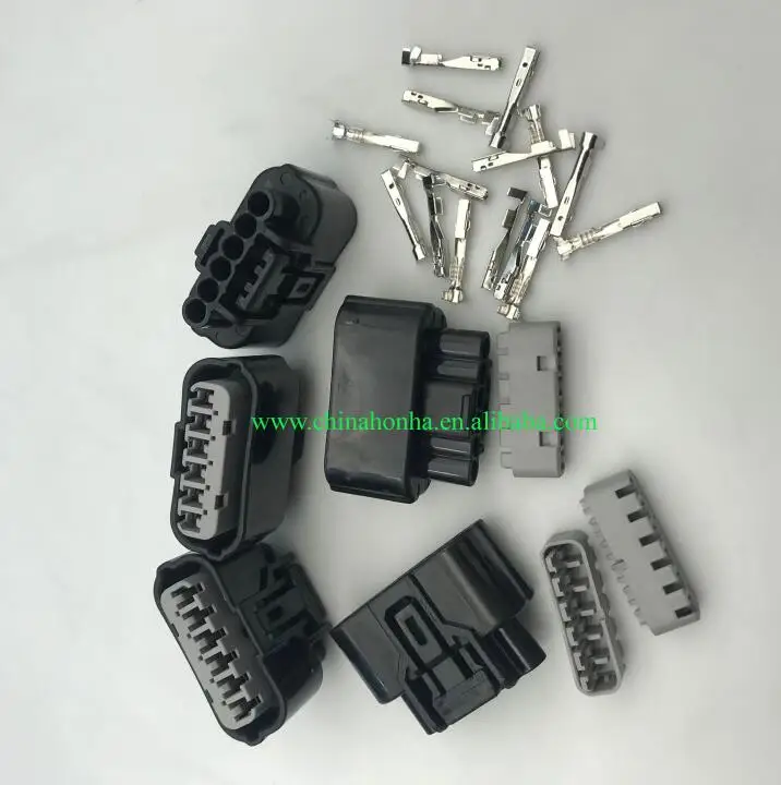 Free shipping 6 Pin Sumitomo 6188-0658 6189-1012 Female Male 1.2mm Automotive Connector Waterproof Plug Auto Oxygen Sensor | Автомобили и