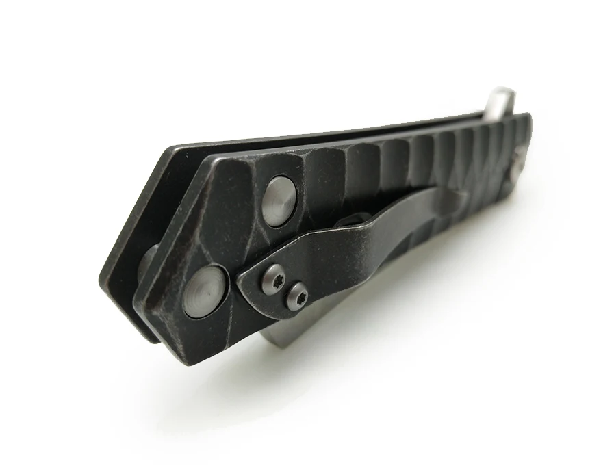 Складной нож BJL D2 Knives тактическая бритва дамасский подшипник карманные ножи для