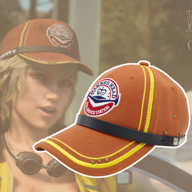 Cosplaydiy игра Final Fantasy XV Синди Аурум Косплей шляпа для взрослых Хэллоуин FF15 Женская