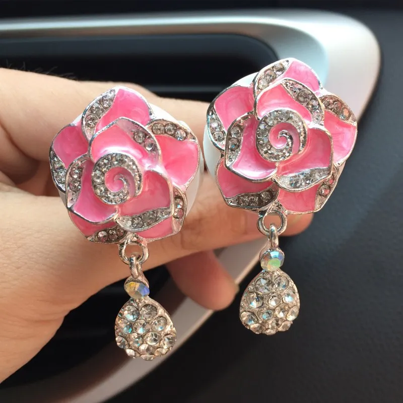 JOORMOM горный хрусталь цветок автомобиль из воздуха духи воды дрель автомобильные