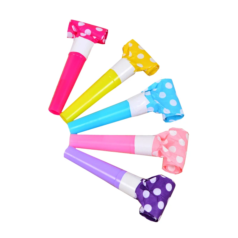 6 шт./упак. красочные забавные животные свистки неудавшийся День Рождения