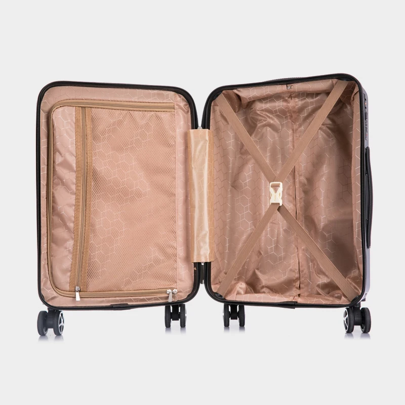 BXJZHTLRZK new suitcase front open computer bag high quality business 20" 24" rolling luggage boarding student suitcase