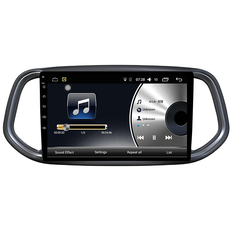 10 1 &quotодин Din Android 7 OS Специальный автомобильный DVD мультимедийный плеер для Kia KX3