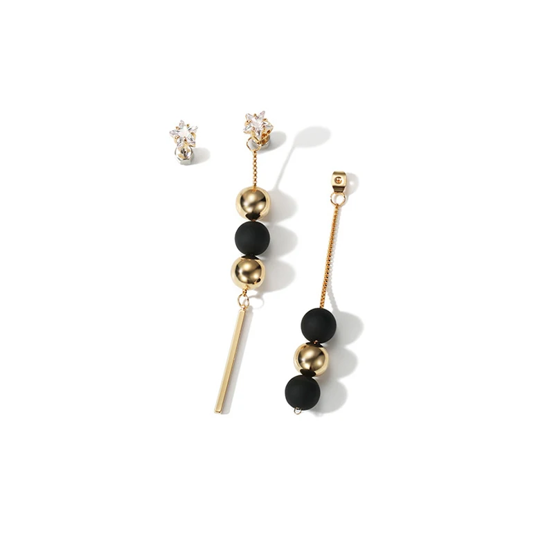 PINKSEE Fashion Asymmetry Long Earrings For Women Girls Personality Drop Dangle Earring Charm Jewelry | Украшения и аксессуары