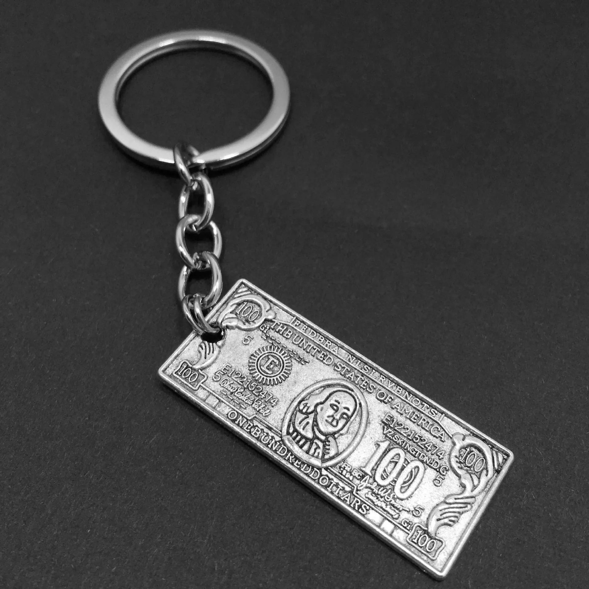 Ретро Деньги Доллар валюта моделирование альтернатива креативный брелок