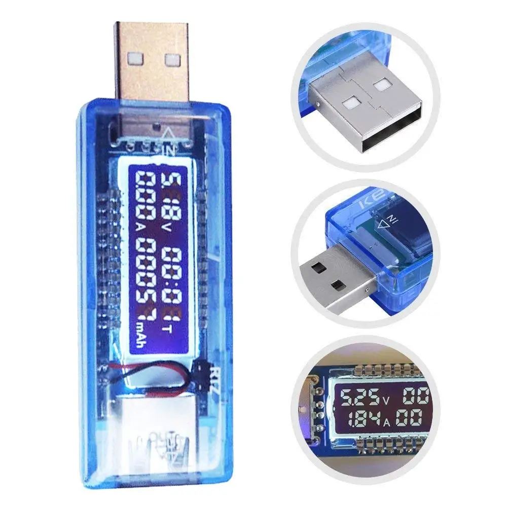 MYLB-тестер напряжения USB мониторы питания многометровый Ампер Измеритель тока с