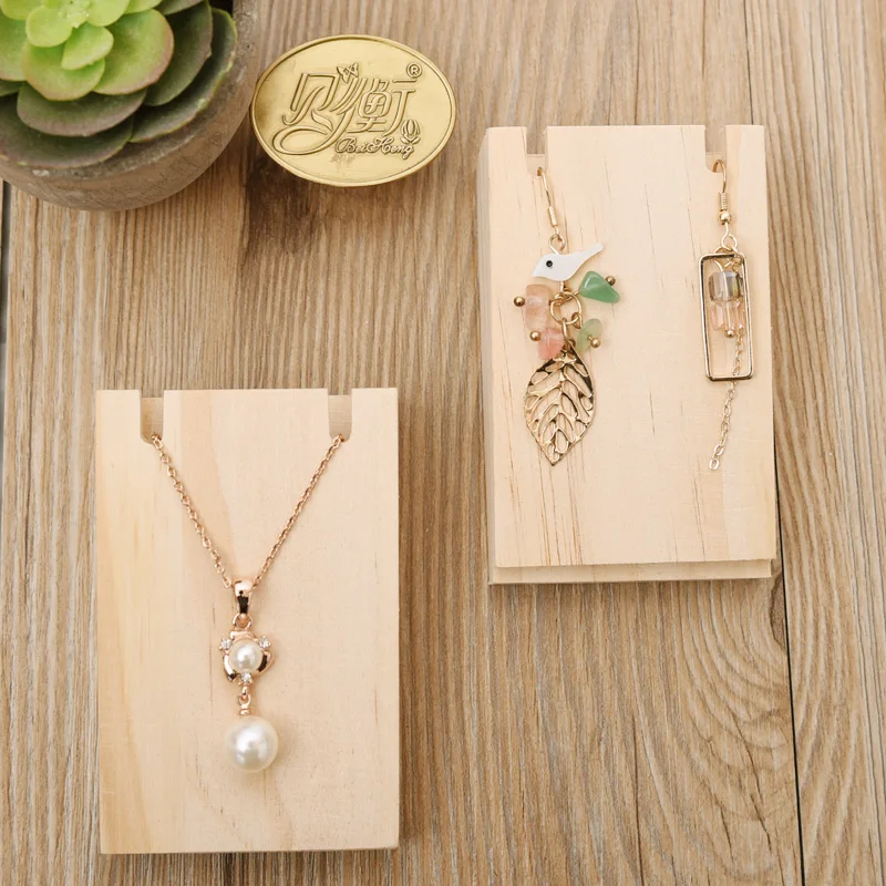 Solid Wood Earrings Pendant Display Holder Jewelry Stand Jewellery Rack | Украшения и аксессуары