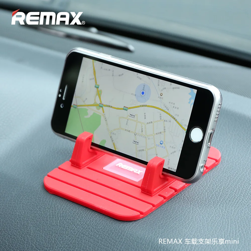 Автомобильный держатель для телефона Remax мягкий силиконовый Противоскользящий