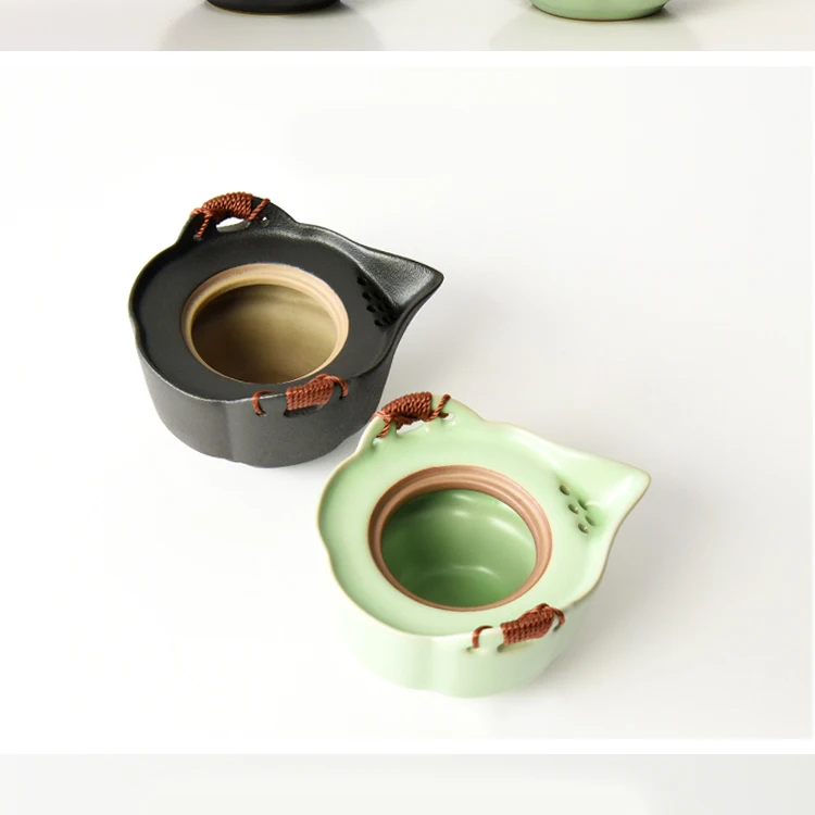Wourmth кофейные чайные наборы керамический чайник gaiwan чашка чая портативный дорожный чайный набор китайские чайные наборы кунг-фу логотип DIY