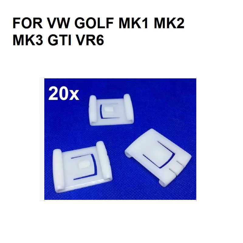 X20 шт. направляющее сиденье для VW GOLF MK1 MK2 MK3 GTI VR6|Клипсы и зажимы авто| |
