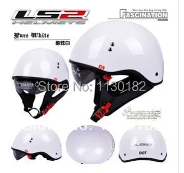 Профессиональный городской открытым лицом шлем capacete motoqueiro DOT утвержденная cascos ls2