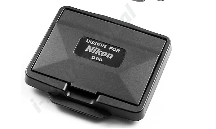 Защитная крышка для ЖК экрана и солнцезащитный козырек камеры Nikon D90 Бесплатная