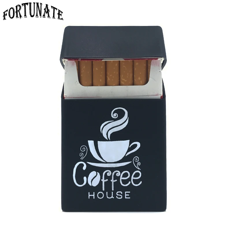 Новая чашка торты стиль черный держать 20 силиконовый портсигар Модный чехол