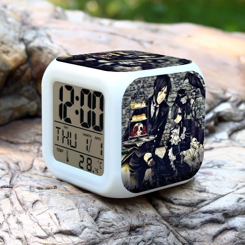 Часы Черного Батлера из аниме Себастьян вежрелл сутскаф гробопельные часы