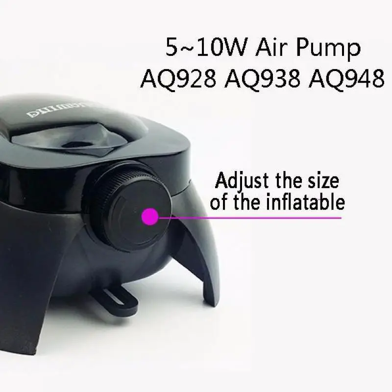 Super Aquarium Air Pump Fish Tank Compressor For Adjustable Silent Quiet Control Accessories | Дом и сад