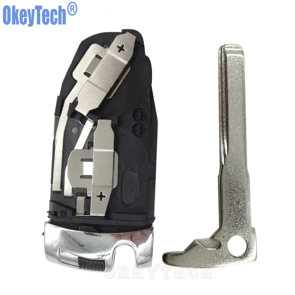 Автомобильный держатель для ключей OkeyTech + ключ Mercedes Benz MB E C R CL GL SL CLK SLK Chrome Smart Remote