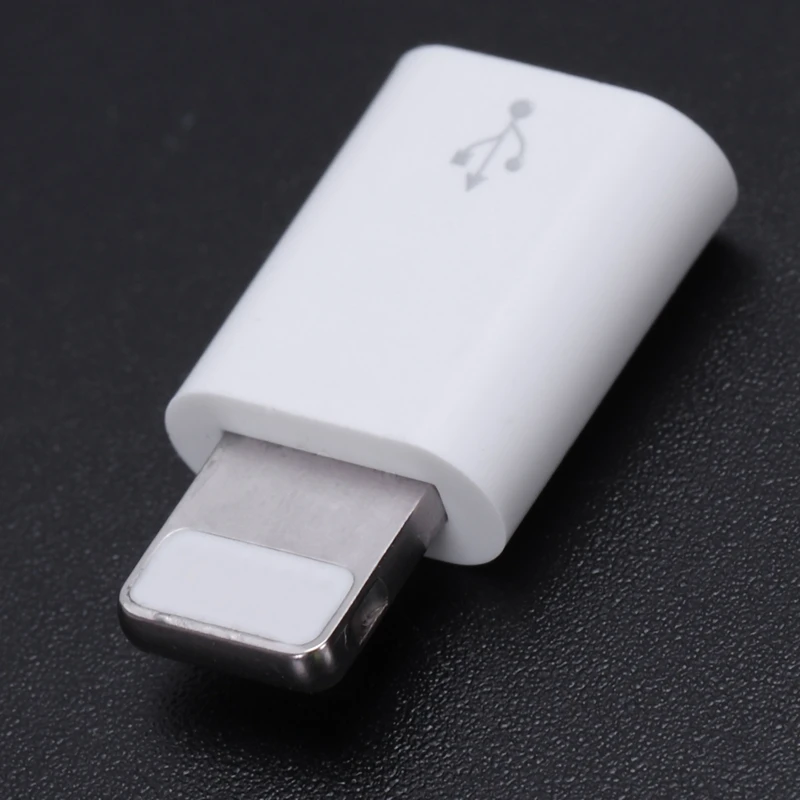 Usb адаптер для Iphone 7 микро Usb для Iphone X Xs Max 6S адаптер быстрой зарядки синхронизации данных для Ipad Usb кабель(белый